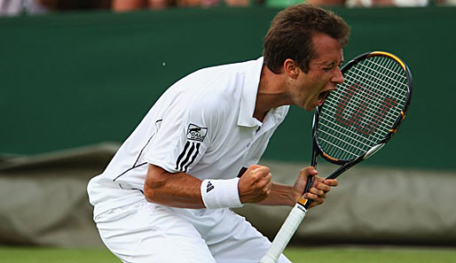 Philip Kohlschreiber trifft in der dritten Wimbledon-Runde auf Roger Federer