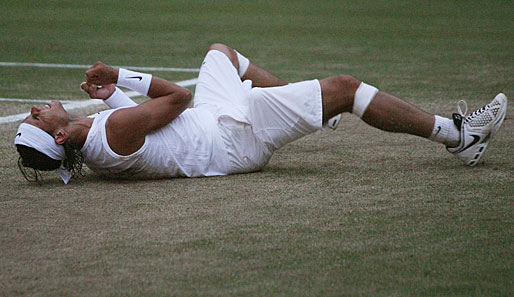 Im letzten Jahr feierte Rafael Nadal einen epischen Triumph auf Wimbledons heiligem Rasen