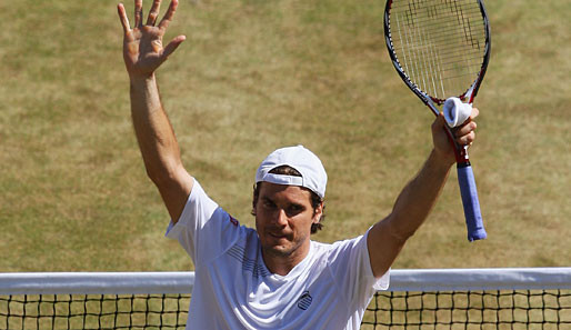 Tommy Haas hat zum ersten Mal in seiner Karriere das Halbfinale von Wimbledon erreicht