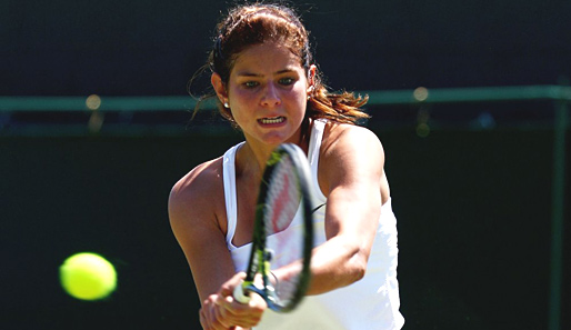 Julia Görges erreichte im August 2007 zum ersten Mal ein WTA-Turnier-Halbfinale