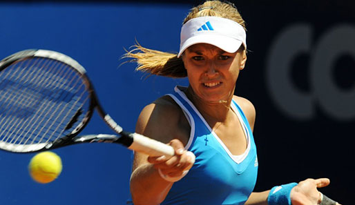 Sabine Lisicki hat beim WTA-Turnier in Stanford das Viertelfinale verpasst