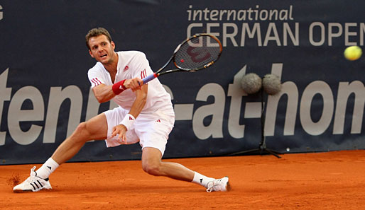 Paul-Henri Mathieu steht beim ATP-Turnier am Hamburger Rothenbaum im Finale