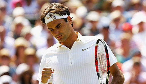 Noch zwei Siege bis zur Unsterblichkeit - Roger Federer steht im Halbfinale von Wimbledon
