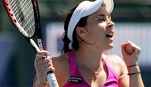 Die Französin Marion Bartoli stand 2007 im Finala von Wimbledon