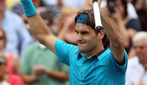 Roger Federer feierte seinen dritten Cincinnati-Erfolg
