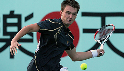 Beim ATP-Turnier in Shanghai erreichte Andreas Beck die zweite Runde