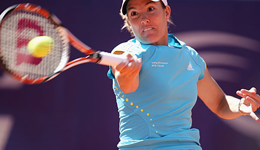 Justine Henin gewann in ihrer Karriere bisher sieben Titel bei den Grand-Slam-Turnieren
