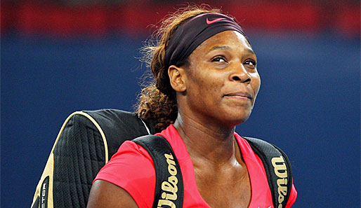 Serena Williams stand in ihrer Karriere bisher 72 Wochen an der Spitze der Weltrangliste