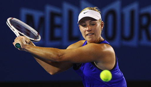 Bei den Australian Open scheiterte Angelique Kerber an Svetlana Kuznetsova
