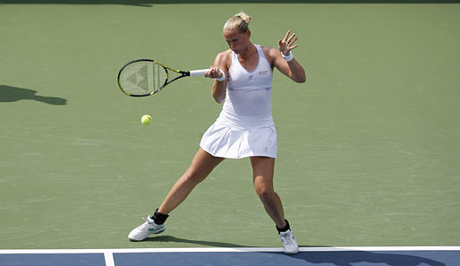 Anna-Lena Grönefeld konnte bislang ein WTA-Turnier gewinnen