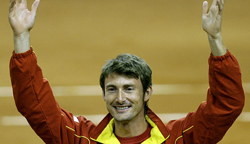 Juan Carlos Ferrero führte 2003 die Weltrangliste an