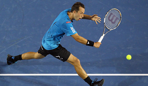 2009 hat Philipp Kohlschreiber drei Spiele im Davis Cup gewinnen können