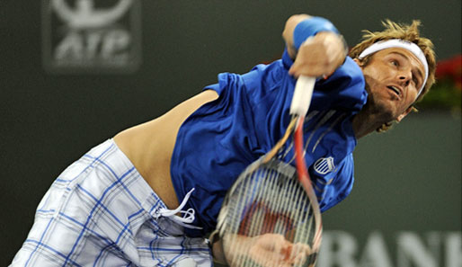 Michael Berrer ist beim ATP-Turnier in Miami in die zweite Runde eingezogen