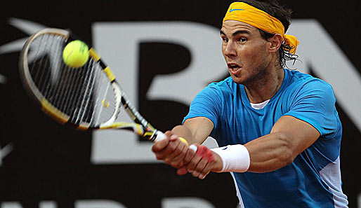 Rafael Nadal hat in Rom das Viertelfinale hinter sich und den Titel im Blick