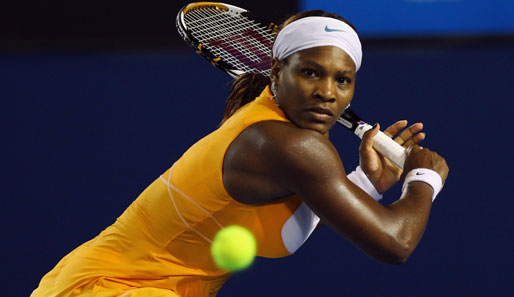 Serena Williams gewann die Australien Open 2010 in Melbourne
