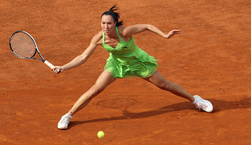 Jelena Jankovic beendete das Turnier für Serena Williams im Halbfinale