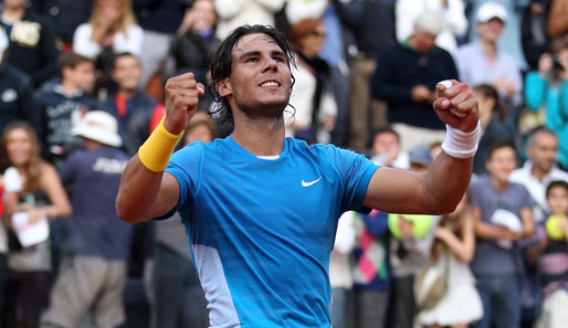 Nadal belegt hinter Roger Federer und Novak Djokovic derzeit Rang drei der Weltrangliste