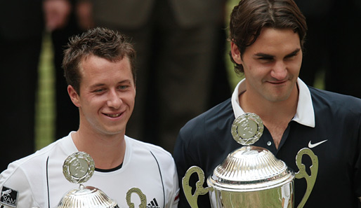 Roger Federer siegte in Halle zuletzt 2008 im Finale gegen Lokalmatador Philipp Kohlschreiber