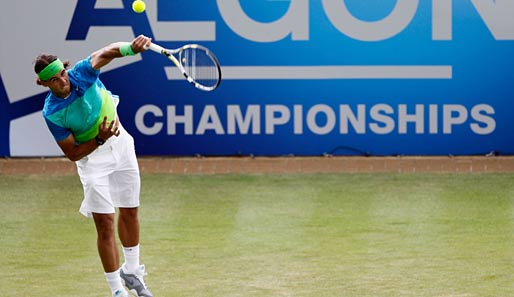 Rafael Nadal zieht locker in das Achtelfinale von Queens ein