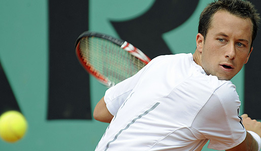 Der gebürtige Augsburger Philipp Kohlschreiber trifft im Viertelfinale auf Rafael Nadal