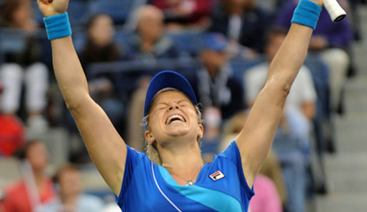 Kim Clijsters steht im Finale der US Open