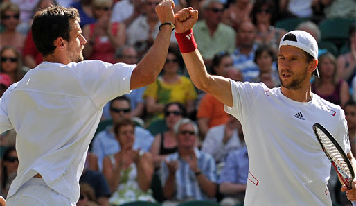 Philipp Petzschner und Jürgen Melzer belegen aktuell den siebten Rang in der Doppel-Weltrangliste