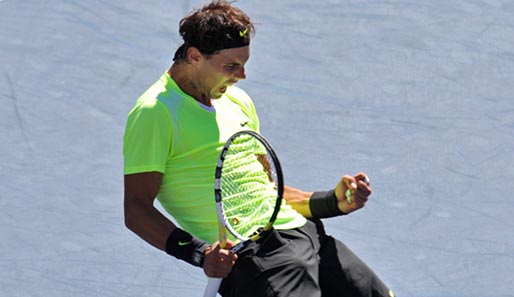 Rafael Nadal steht zum ersten Mal in seiner Karriere im US-Open-Finale