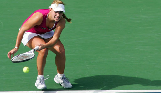 Angelique Kerber spielte 2003 ihre erste Profi-Saison