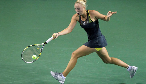 Caroline Wozniacki spielte im Jahr 2005 ihre erste Profi-Saison