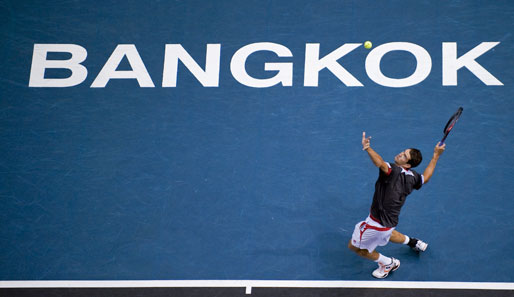 Guillermo Garcia-Loepez hat im Halbfinale von Bangkok überraschend Rafael Nadal