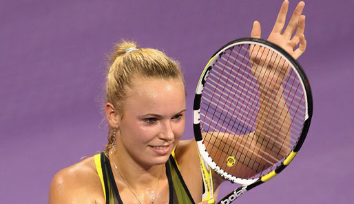 Caroline Wozniacki ist derzeit auf dem ersten Platz der WTA-Weltrangliste