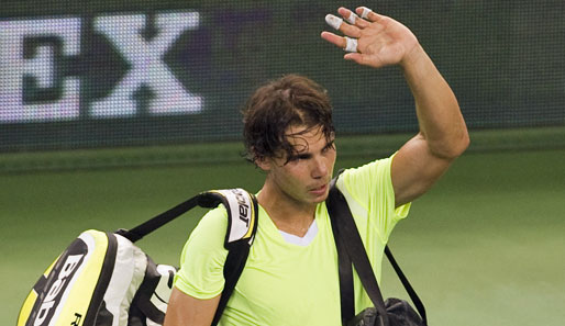 Rafael Nadal muss aus gesundheitlichen Gründen auf das Turnier in Paris verzichten