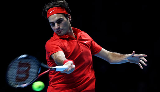 Roger Federer, die Nummer zwei der Welt, ließ David Ferrer keine Chance