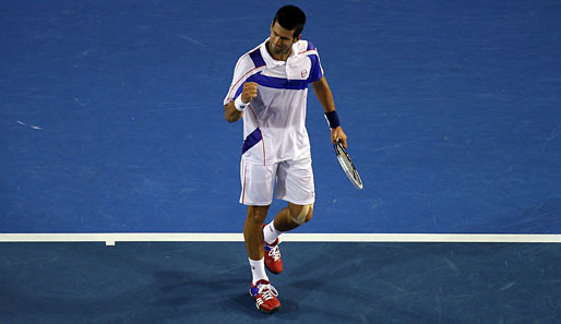 Novak Djokovic gewann die Australian Open bereits 2008