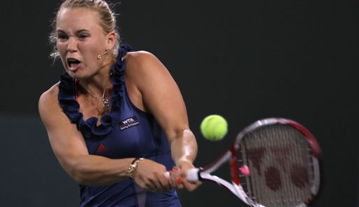 Caroline Wozniacki hat das WTA-Turnier in Indian Wells gewonnen