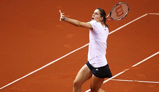 Andrea Petkovic sorgte mit ihrem Sieg im Spitzenduell gegen Melanie Oudin für die Entscheidung