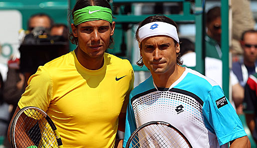 Stehen sich im Finale von Barcelona gegenüber: Rafael Nadal (l.) und David Ferrer