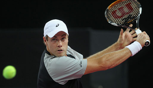 Julian Reister hat beim ATP-Turnier in München das deutsche Duell gegen Daniel Brands gewonnen