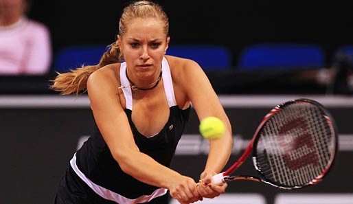 Fed-Cup-Spielerin Sabine Lisicki aus Berlin besiegte in ihrem Auftaktmatch Dominika Cibulkova