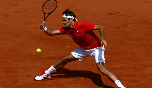 Roger Federer hat auf dem Weg ins Viertelfinale noch keinen einzigen Satz abgegeben