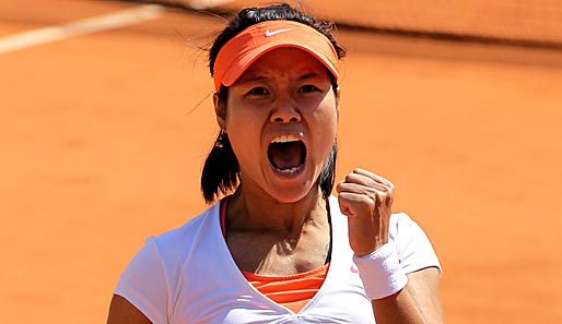 Jubelte nach ihrem Halbfinalsieg gegen Maria Scharapowa: die Chinesin Li Na