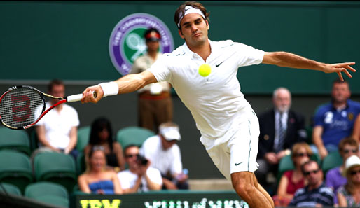 Musste sich trotz 2:0-Satzführung im Viertelfinale geschlagen geben: Roger Federer