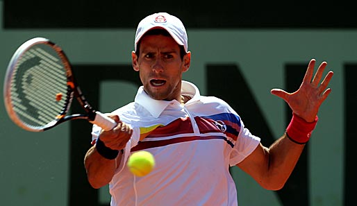 Volle Konzentration auf das French-Open-Halbfinale gegen Roger Federer: Novak Djokovic