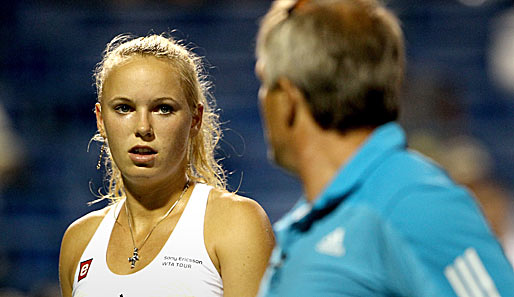 Caroline Wozniacki hat sich von ihrem Vater Piotr als Trainer getrennt
