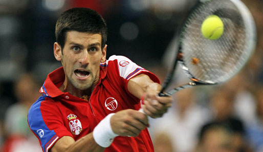 Der Serbe Novak Djokovic hat in diesem Jahr drei Grand Slams gewinnen können