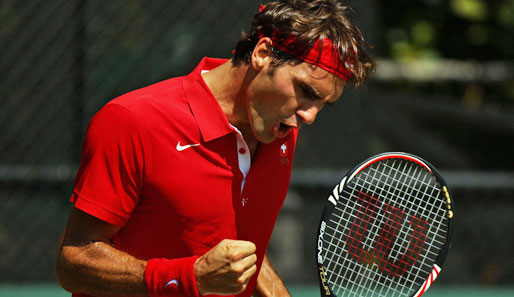 Roger Federer führte die Schweiz wieder in die Davis-Cup-Weltgruppe