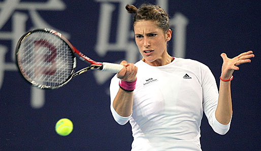 Andrea Petkovic setzte sich im Halbfinale locker gegen Monica Niculescu durch