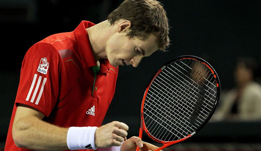 Der Weltranglistenvierte Andy Murray gewinnt nach seinem Sieg in Bangkok auch in Tokio