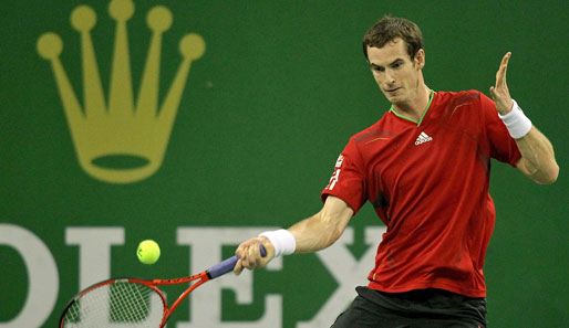 Andy Murray ist in das Finale des ATP-Masters von Shanghai eingezogen