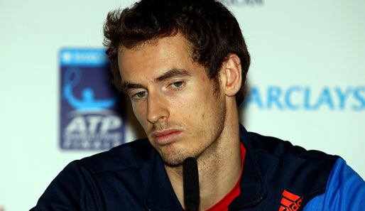 Andy Murray musste aufgrund einer Verletzung im Adduktorenbereich das ATP-Finale aufgeben
